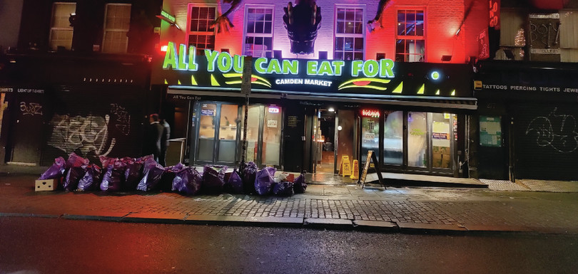 La respuesta de un restaurante de Londres a las rápidas subidas de precios, 2023