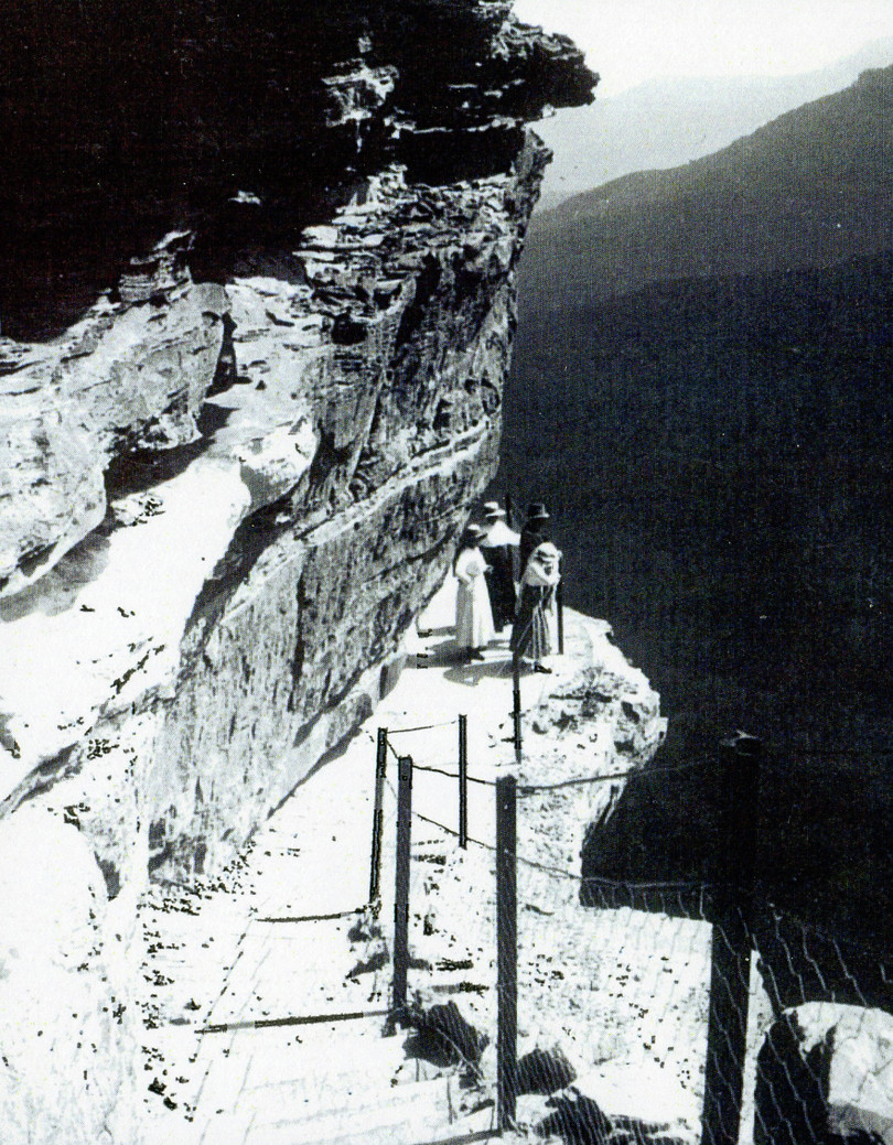 The Blue Mountains, New South Wales, Australia, 1915.