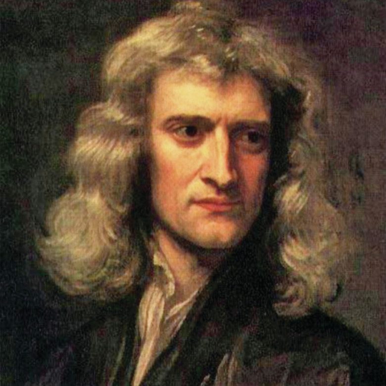 Portrait of Isaac Newton