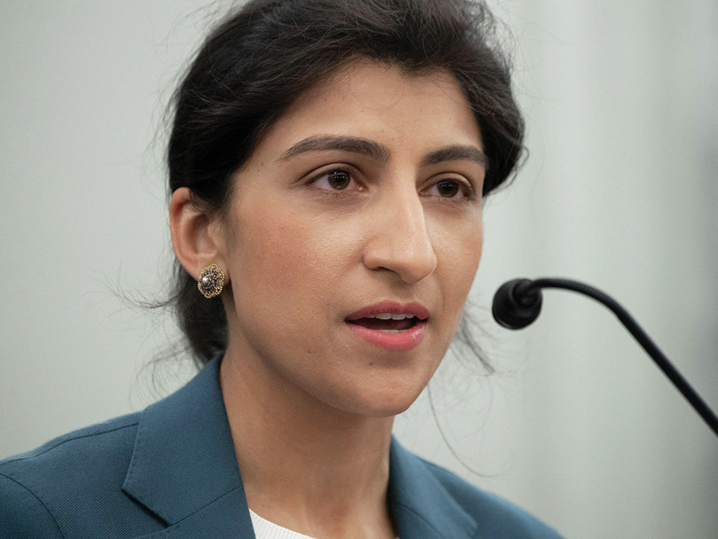 莉娜・可汗（Lina Khan），美国联邦贸易委员会（FTC）主席。
